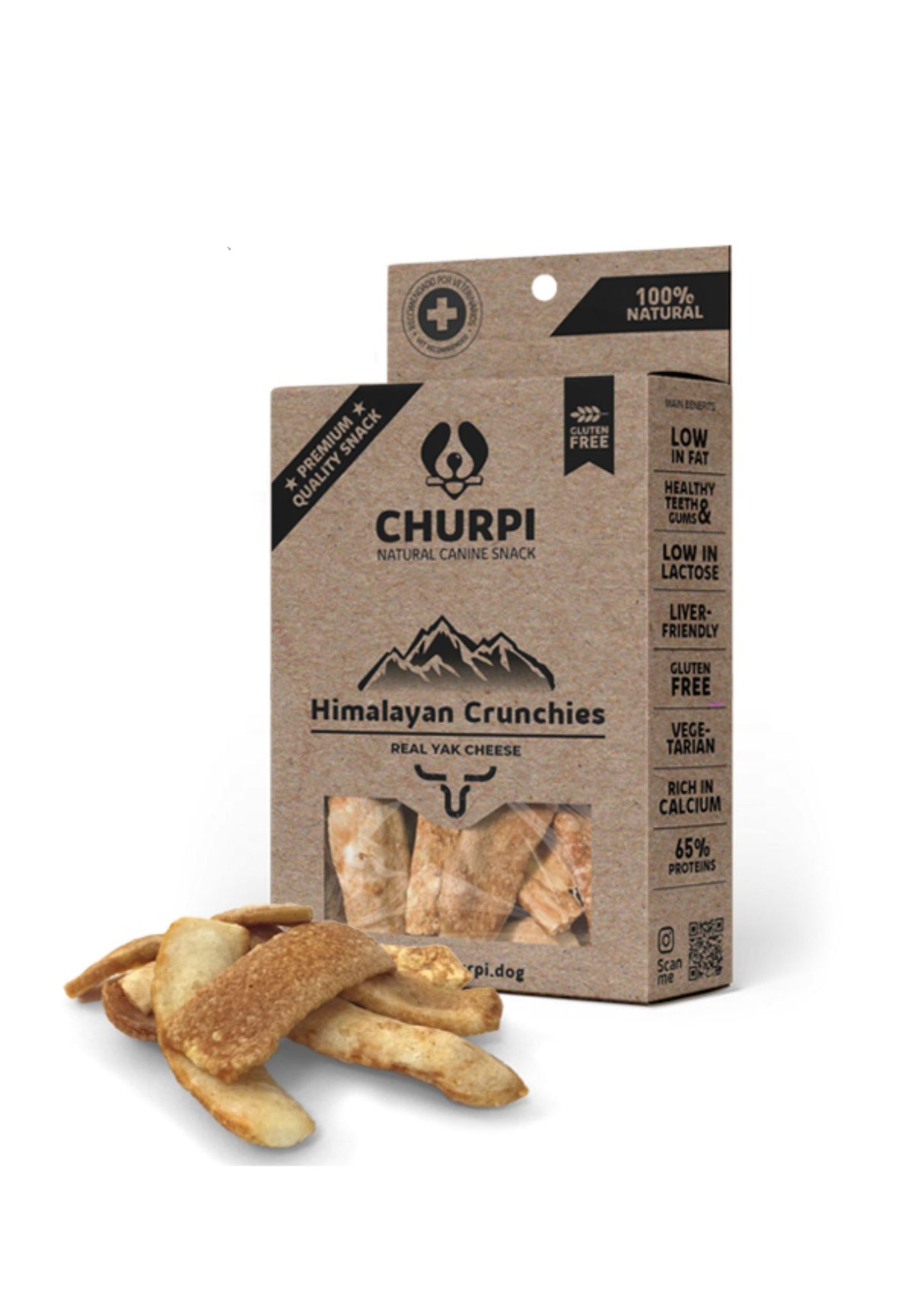 Yak cheese chips "Churpi Crunchies"