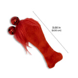 Žuvytės su plunksnomis katėms "Playology Pouncing Feather Fish 3-pack"