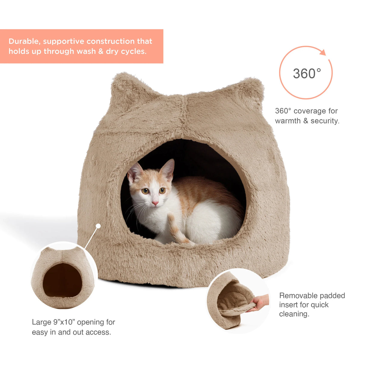 Meow Hut - a bed for cats