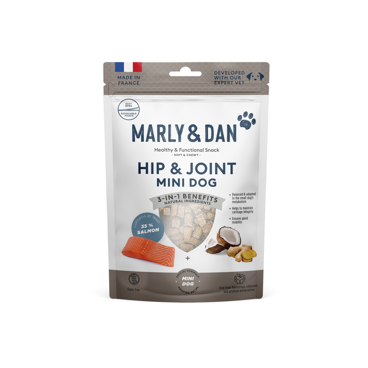 Marly & Dan soft treats for small dogs HIP & JOINT