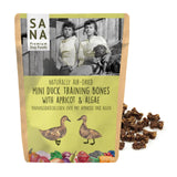 Training treats for dogs mini cubes Sana Dog with duck, apricots and green algae
