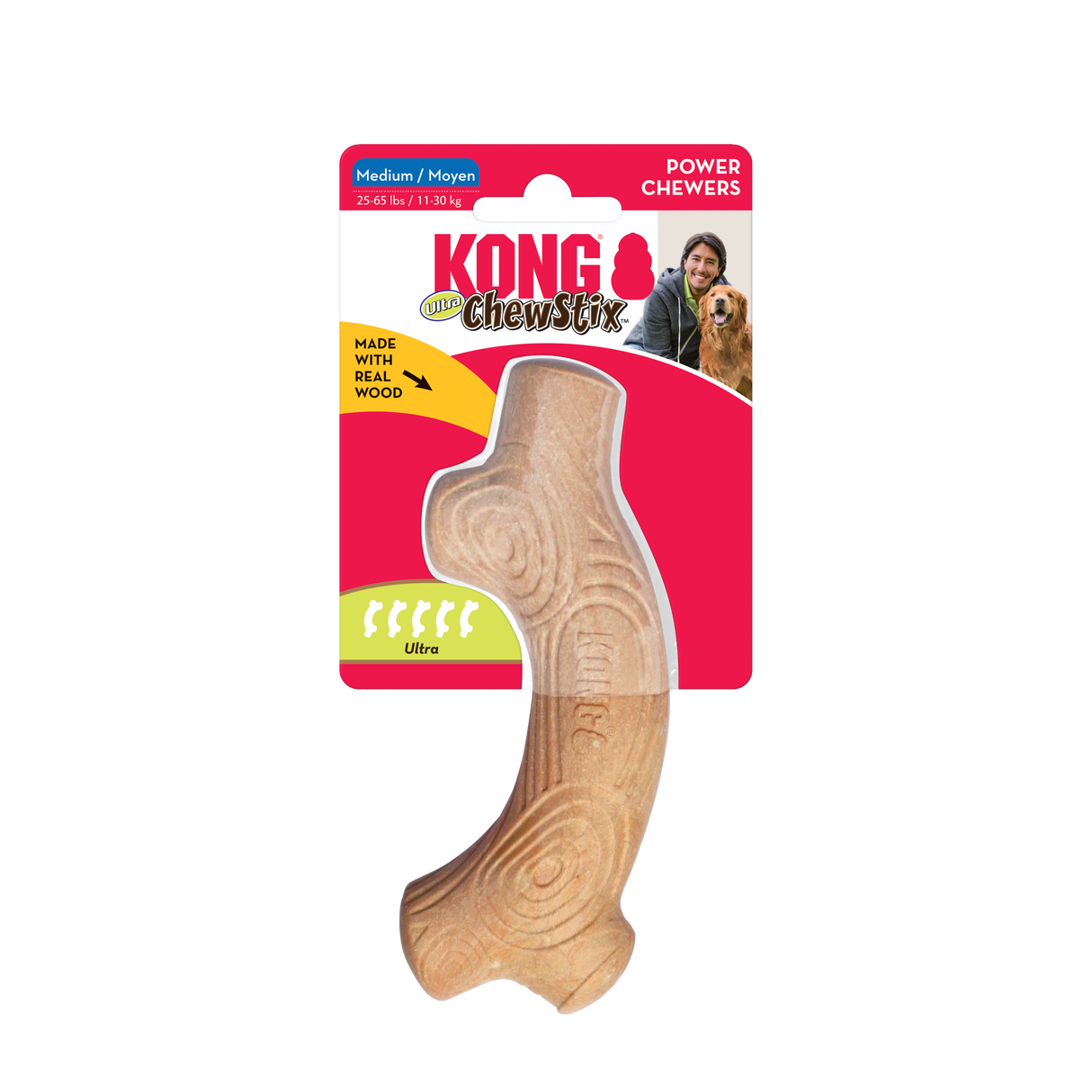 Wooden chew toy "KONG Chewstix Ultra"